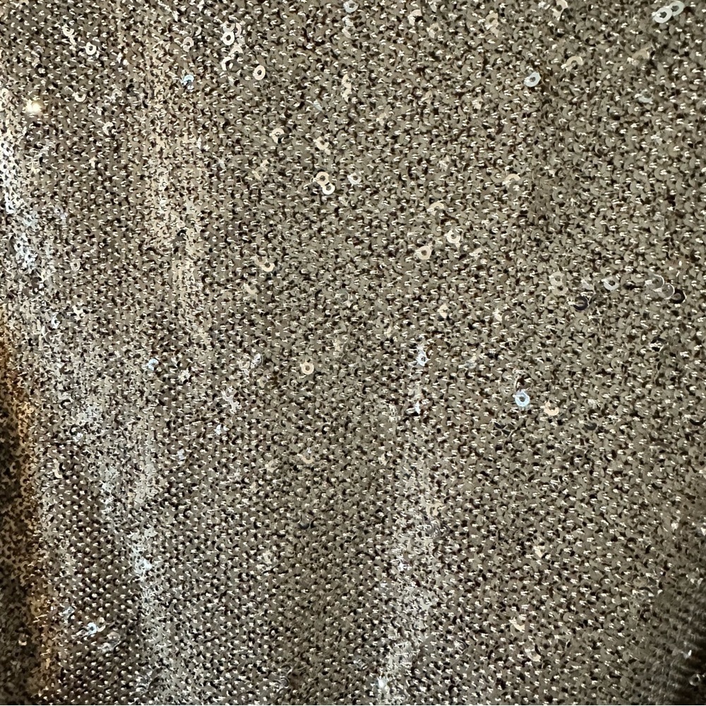 Betsey Johnson Women’s Sequin Metallic Holiday Cocktail Lined Party Dress Sz 6 - Picture 5 of 13